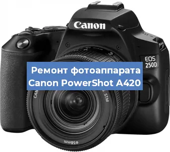 Ремонт фотоаппарата Canon PowerShot A420 в Екатеринбурге